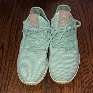 Barely worn adidas hu in sea blue